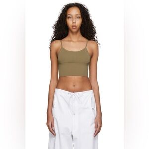 DION LEE
Khaki Density Scoop Tank Top